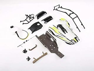 Hockus Accessories Q Conversion Kit Fit for Original with Plastic Roll Cage for 1/5 Rovan Rc Car Parts - (Color: Green)