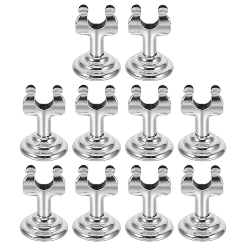 Pinces porte-étiquettes métalliques boulangerie restauration x10