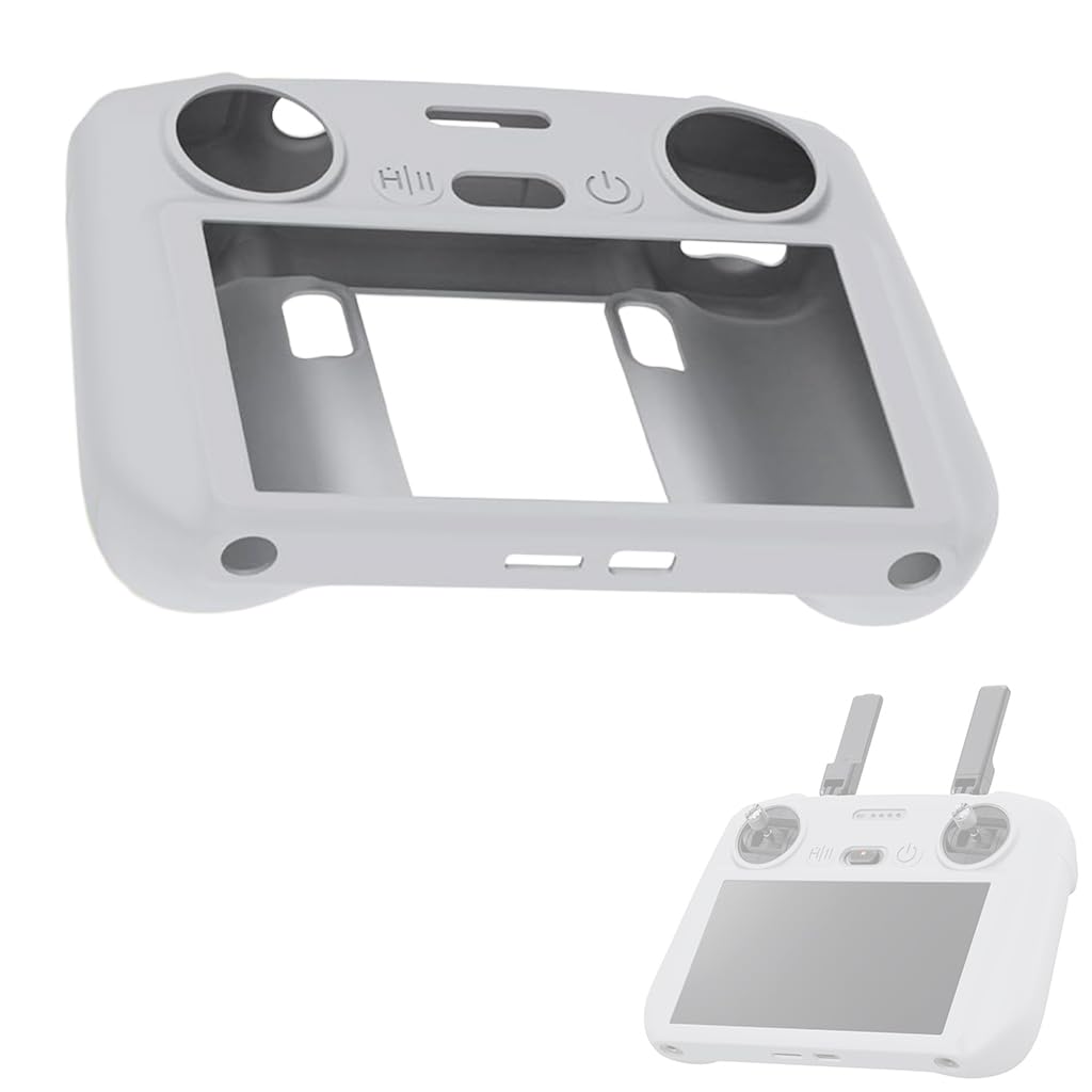 ZORBES® Silicone Case for DJI Air 3 RC 2 Remote Controller,Protective Silicone Sleeve Cover Compatible with DJI Mini 4 Pro,Anti-Slip Case for Air 3 RC 2 Accessories and Controller