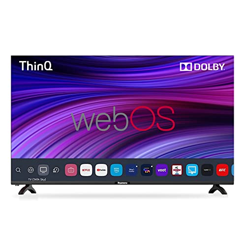 Image of Dyanora 127 cm (50 Inches) 4K Ultra HD Smart LED TV DY-LD50U0S (Black) (2023 Model) | VA Display | Powered by WebOS