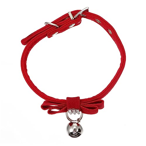 Collar de perros ajustable con diamantes de imitación brillantes 2