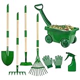 Générique Kit de Jardinage Enfant, Amusant et Ergonomique, Jouets d'extérieur destinés aux, pour garçons et Filles, pour