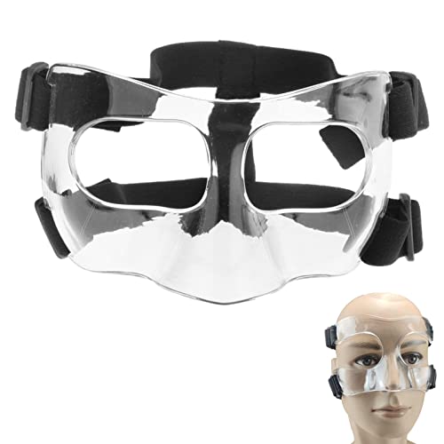 Protector facial para nariz, protector de nariz para nariz rota, protector de nariz de baloncesto, cubierta de la asociación de baloncesto, protector de nariz deportivo para niños, adolescentes,