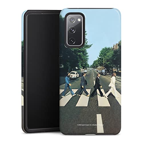 DeinDesign Coque Compatible avec Samsung Galaxy S20 FE Coque renforcée Coque Antichoc Abbey Road The Beatles Musique - Les Beatles, Paul McCartney, John Lennon, RIngo Starr, George Harrison DeinDesign Coque Compatible avec Samsung Galaxy S20 FE Coque renforcée Coque Antichoc Abbey Road The Beatles Musique