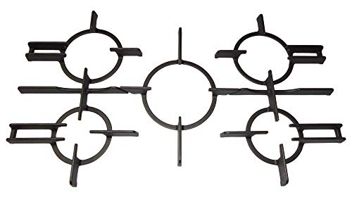 Kit 3 griglie in ghisa per piano cottura 5 fuochi - C00288677 - C00288475 - C00288679 - Prodotto originale