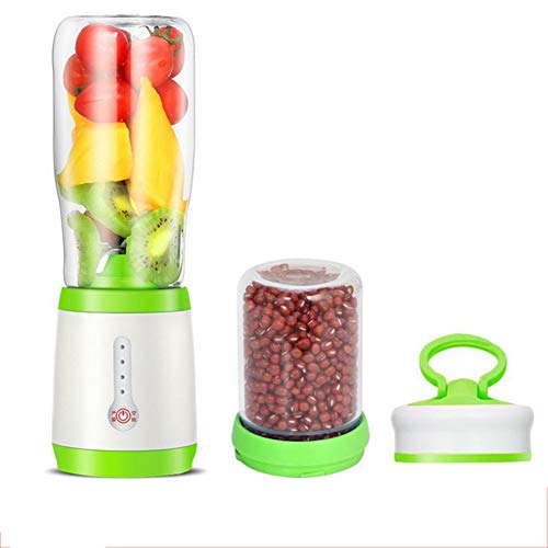 Mini Tragbare Mixer Smoothie Maker Mobiler Standmixer USB Wiederaufladbar Reise JuicerSport Trinkflasche 5000ml Hohes Borosilikatglas 220W