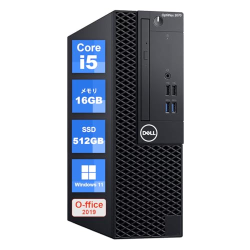 ?????????OptiPlex 3070SFF?5070SFF??????????????9??Corei5 9500??????PC/Windows11 64bit/MS O-ffice 2019?? ?????/WIFI/Bluetooth/DP/
