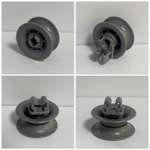 8 Stück Rollen für Spülmaschinenkorb, Geschirrspülerregale,30mm Spülmaschinen Rollen, Spülmaschinen Rollen,Unterkorb Rollen, Korbrollen Geschirrspüler, für Oberkorb in Bosch,Siemens, BekoSpülmaschine