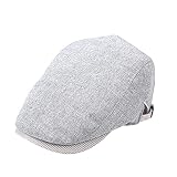 Berretto da Strillone Ivy cap Cabbie Berretto Piatto Regolabile Uomo Donna Cappello Estivo Traspirante