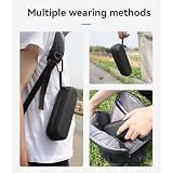 LICHIFIT Przenośne etui do przechowywania dla kamery DJI Osmo Pocket 3 z osłoną ochronną i uchwytem z gwintem 1/4 cala, twarde pudełko, ochronna powłoka, pokrywa, torba, torebka, organizer na pokrowce