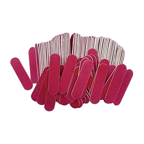 100pcs Mini Nail File Double Sided Buffer Strips Grinding Polishing Manicure Care Tools Nail Art Accessories Cover