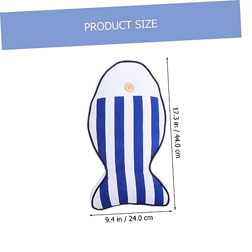 Cabilock Boneca De Peixe Almofada Animal Peixe Brinquedo De Pelúcia Bebê Bonecas De Pelúcia Oceano P