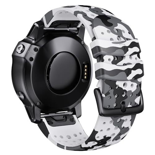 Bracelet silicone 26mm Garmin Fenix 6X Pro 5X Enduro 2