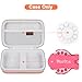 Canboc Carrying Case for Blinger Diamond Starter Kit/Dazzling Starter Kit, Blinger Sparkle Collection Box, Mesh Pocket fit Accessories, Rose Gold (Case Only)