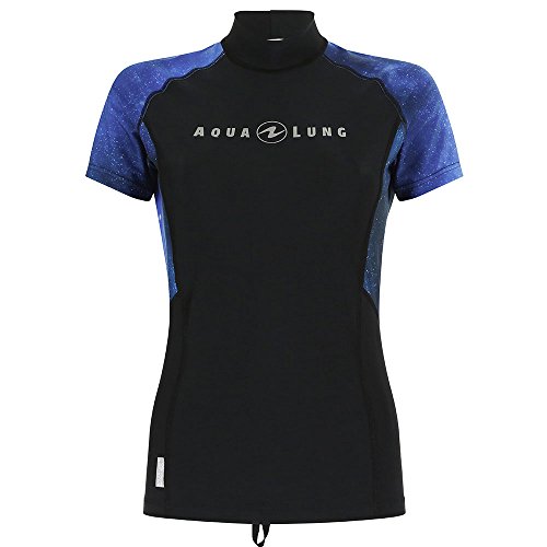 Aqua Lung Women's Rashguard SS - Galaxy Blue - Large