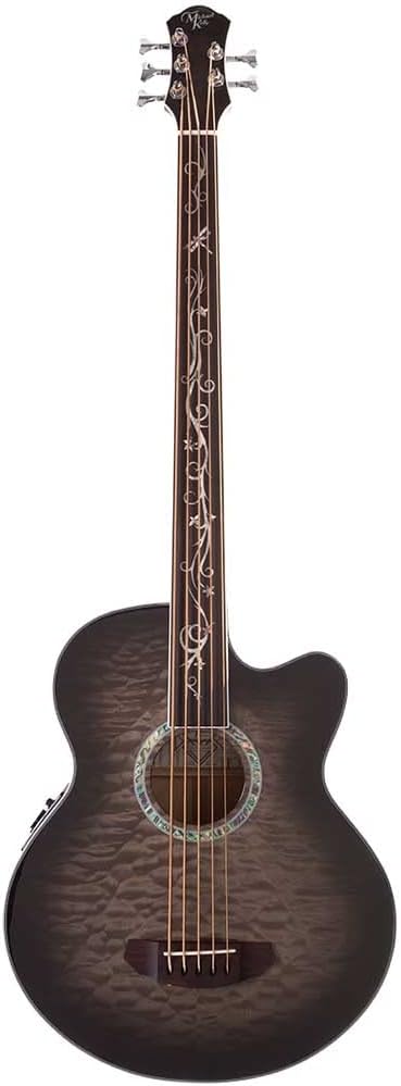 Michael Kelly Dragonfly Fretless 5 5-String Acoustic-Electric Bass Guitar
