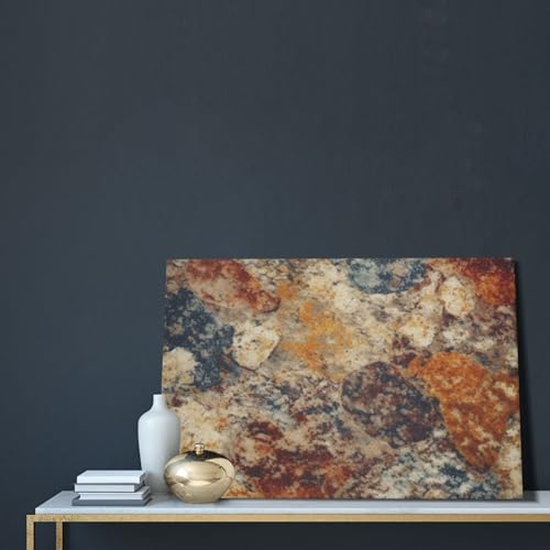 Toile abstraite granit LPSRTWE 40x61 cm - Impression HD pour salon - 5