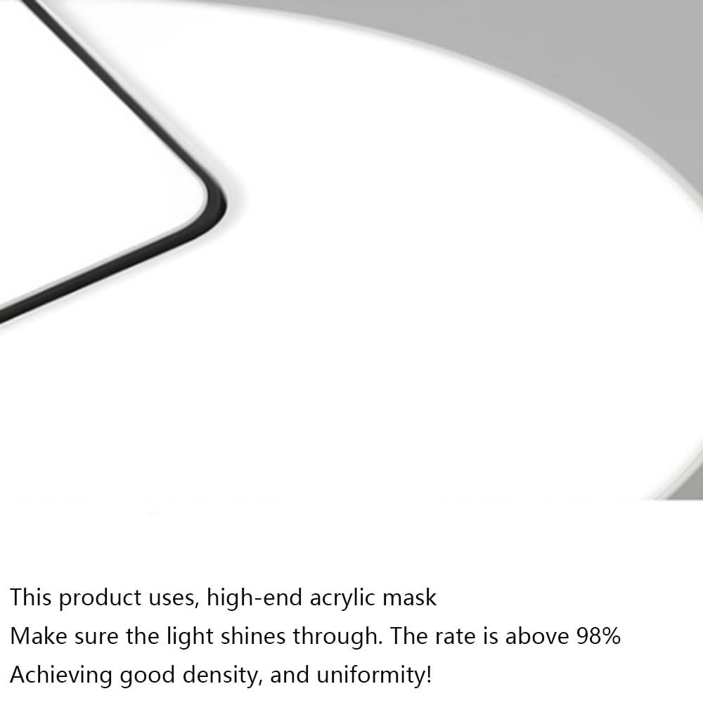 Lámpara De Techo Redonda De Luz Blanca (6000K) Lámparas LED Creativas