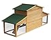 EUGAD Conejera de Exterior Madera Gallinero Jaula para Conejos Cobayas Hámster Caseta...