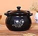 Ceramiczny domowy bulion Zapiekanka, kamionkowa wolnowar, rondel gazowy - chiński garnek kamionkowy, 10L