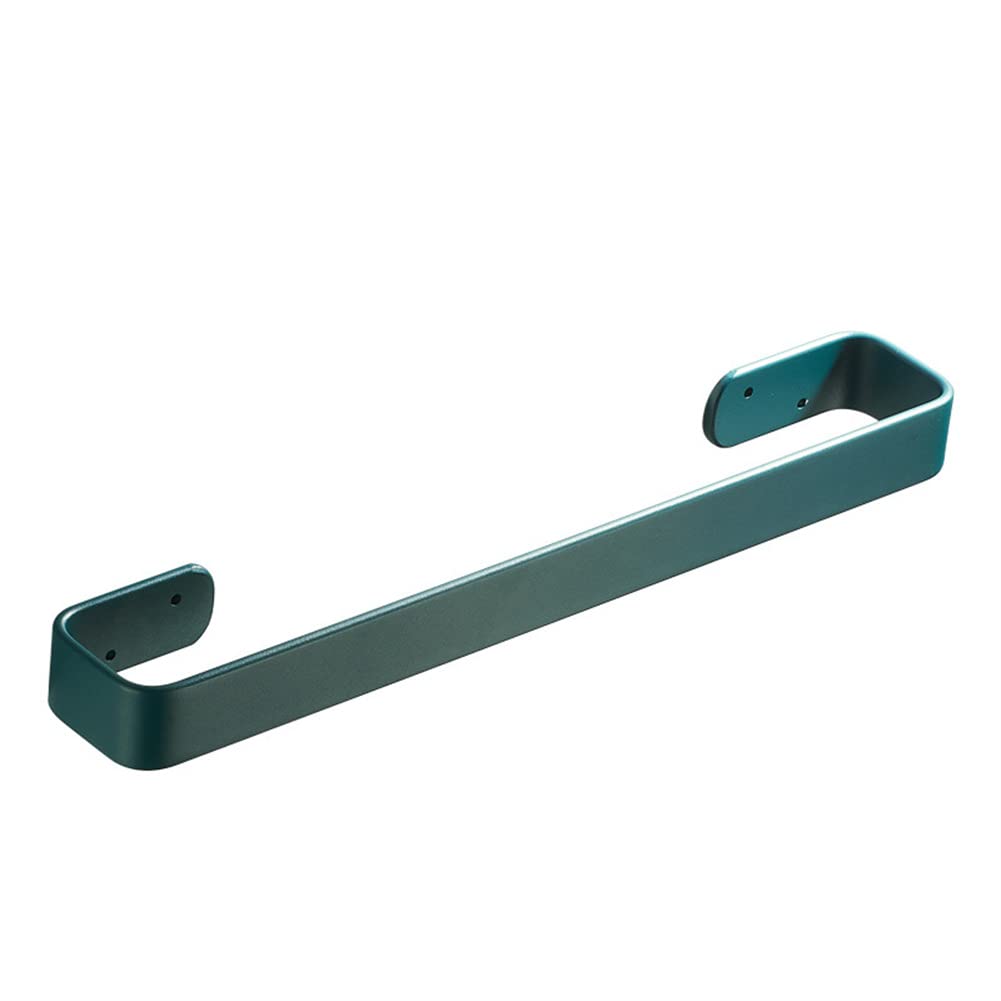 ZHDWM Towel Shelf Space aluminumTowel Bar Rail, Towel Holder Single Pole Wall Hanging Towel Ring No Drilling Bathroom, Strong Bearing Capacity for Kitchen Bathroom