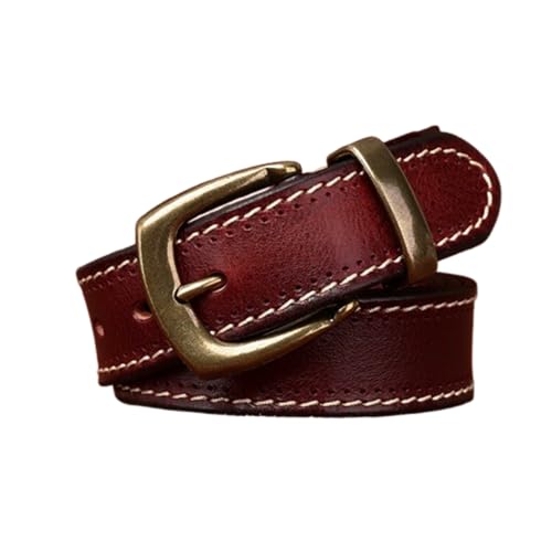 Ceinture vintage en cuir véritable pour en finir avec les ceintures fragiles
