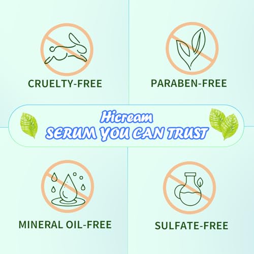 Hicream Face Serum Set - Vitamin C Serum, Hyaluronic Acid & Retinol with Hydrating, Brightening & Firming Skin, Anti-aging Skin Care Set for Women, Targets Fine Lines & Dark Spots, 1 Fl Oz (Pack of 3) — view 4