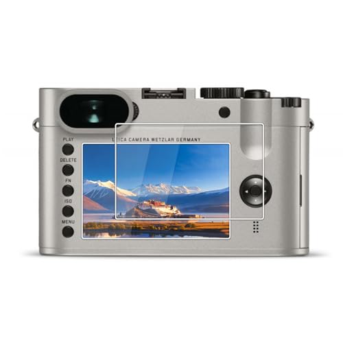 kinokoo Screen Protector for Leica Q Camera, 0.25mm 9H Hardness Tempered Glass Film Crystal Clear Leica Q Film Bubble-free/Anti-scratch(2 pack)