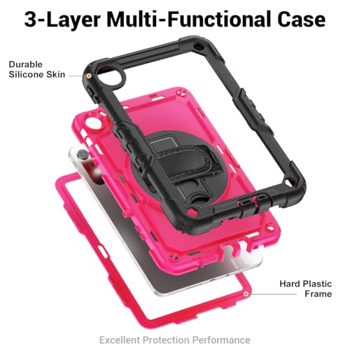 Coque Tablette Xiaomi Redmi Pad SE 9.7 Rose Solution Anti Casse Écran - 5
