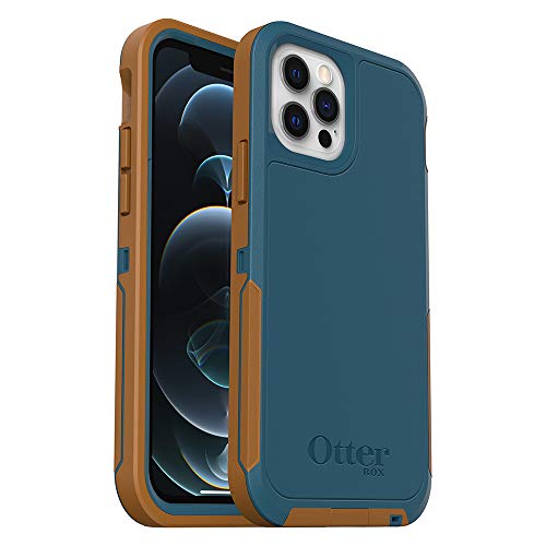 OTTERBOX DEFENDER SERIES XT SCREENLESS EDITION Case for iPhone 12 & iPhone 12 Pro - AUTUMN LAKE (CORSAIR/PUMPKIN SPICE)