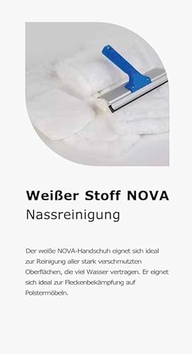 RAYPATH INTERNATIONAL Universal Set Mini- Handschuh NOVA - Zur Reinigung von Teppichen und TEXILLEN - CHEMIA FREI