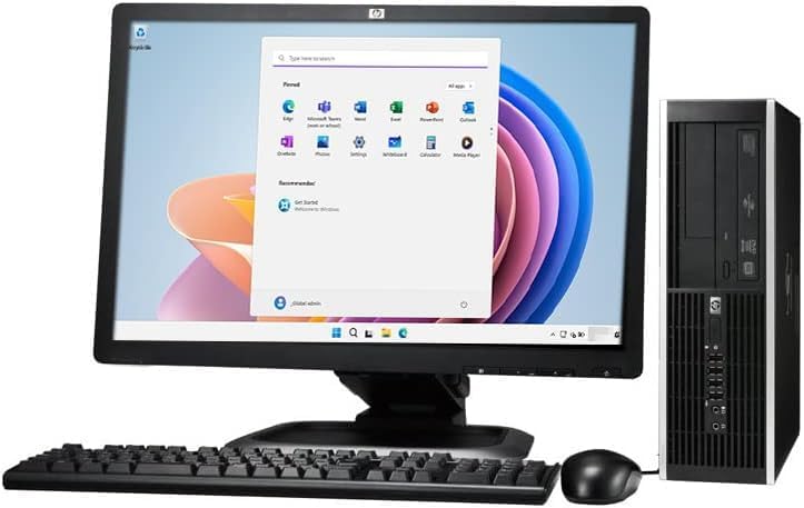Genérico Ordenador de Escritorio, i5, 16 GB RAM, 1000 GB Disco Duro, Windows 11 Pro, Wi-FI, Monitor LCD de 22 pulgadas, Teclado y Ratón, Certificado Reacondicionado, Open Office 2024,