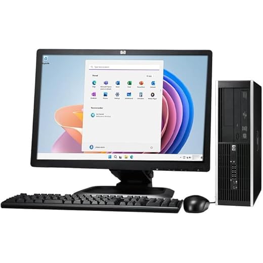 Générique Ordinateur de Bureau, i5, 16 Go RAM, 1000 Go Disque Dur, Windows 11 Pro, Wi-FI, Moniteur LCD 22 Pouces, Clavier et Souris, Certifié Remis à Neuf, Open Office 2024,(Reconditionné)