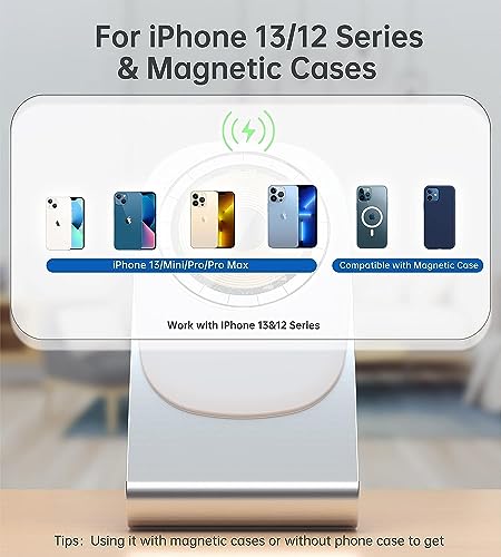 iPhone Ladestation RoRoSkin Wireless Charger für MagSafe