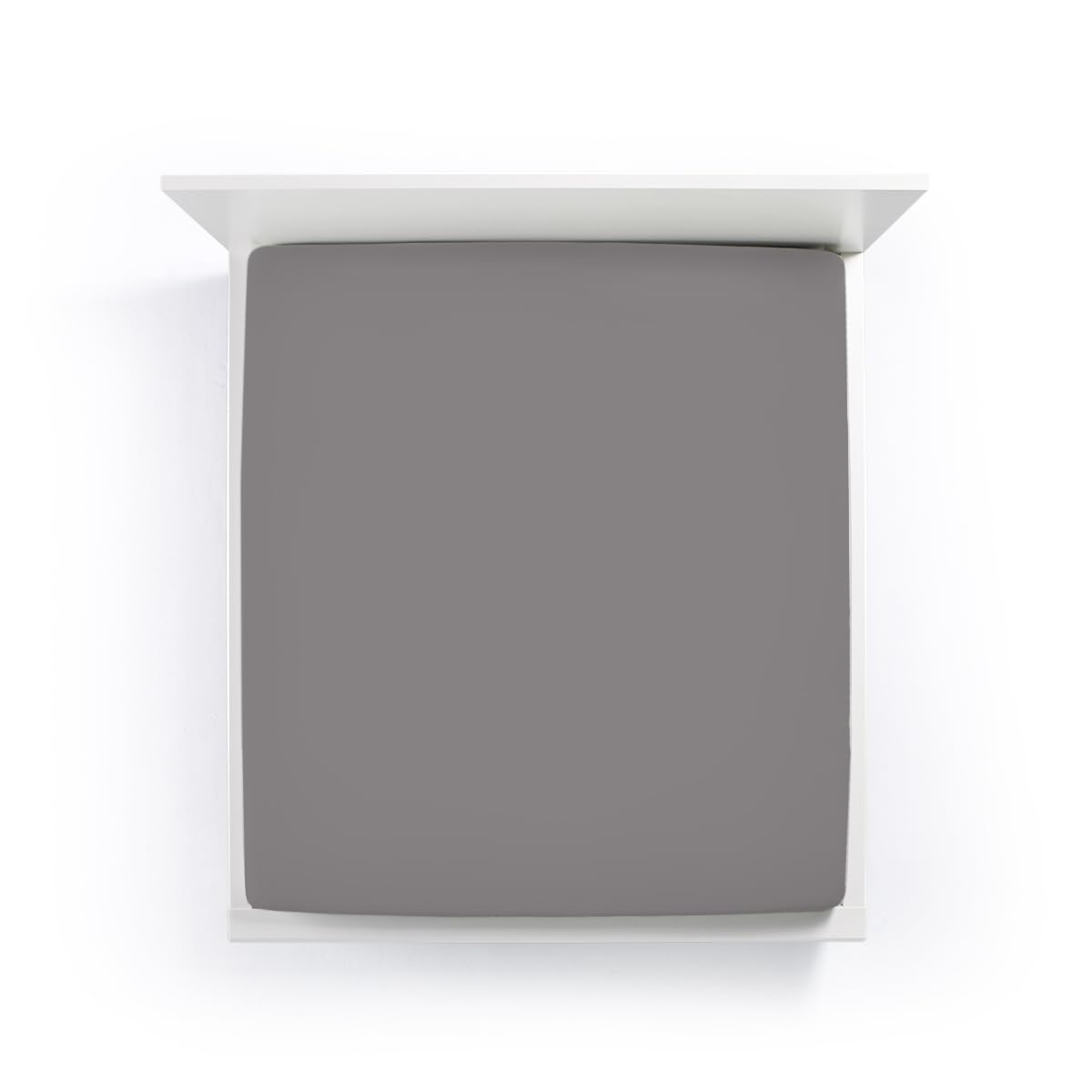 Formesse Bella Donna Jersey Spannbetttuch, Größe:90x190-100x220 cm;Farbe:0215 Hellanthrazit