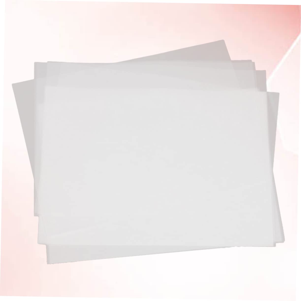 HAPINARY 100pcs Translucent Tracing Paper Sheets for Paper Craft Parchment Drawing