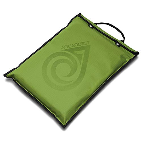 Aqua Quest Storm Laptop Sleeve - 100% Waterproof, Lightweight, Durable, Padded Case - Protective Computer Pouch Cover Bag - 13 Green