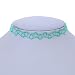 YAZILIND Green Vintage Stretch Gothic Tattoo Henna Choker Hippy Necklace Elastic 80s 90s
