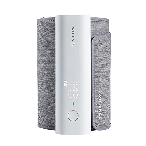 Withings BPM Connect - Tensiomètre Électronique à Bras, Tensiometre Bras, Appareil Pour Mesurer La Tension, Brassard Tensiometre - Synchronisation Wi-Fi et Bluetooth
