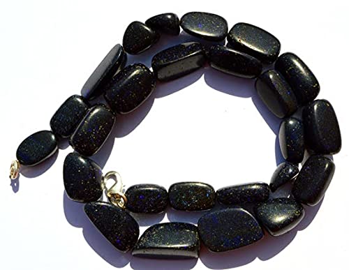 Opaline noire d'Australie création bijoux bohème chic fil perles 40cm