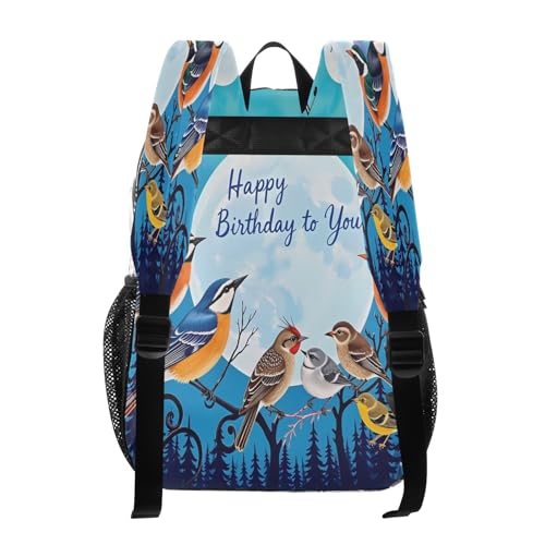 Clear Backpack for School Bird Moon Transparent Bookbag for Girls See Through PVC Boy Backpacks3