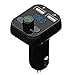 Produktbild Bluetooth FM Transmitter, Fukkie Wireless KFZ Auto Radio Adapter, Freisprecheinrichtung Car Kit mit 5V/2,4A Dual USB Ladegerät, TF Karte Slot und Integriertem Mikrofon für iPhone iPad & Android Geräte