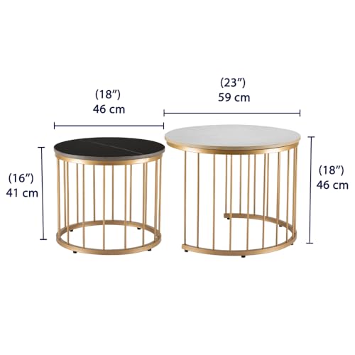 Image of Wakefit Center Table | 1 Yr Warranty | Coffee Table for Living Room Wooden, Tea Table for Living Room Wooden, Sofa Table, Free Installation from Brand, Modern Multi-Functional & Wobble-Free(Kaffeost)
