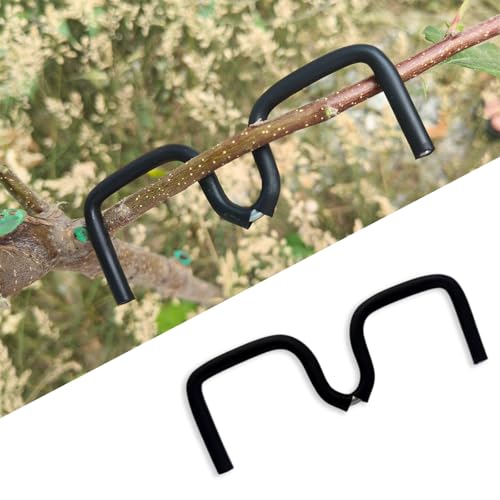 3.9 Inch Fruit Tree Limb Spreader 20pcs New Fruit Branch Spreader with Plastic Hose Wrapped Iron Wire, Branch Puller Tool for Opening Tree Angles Tree Limb Training Tool Bonsai Modeling Tool (M3.9)
