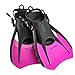 Phantom Aquatics Snorkeling Diving Fins - Open Heel Traveling Sport Fins - PK-SM