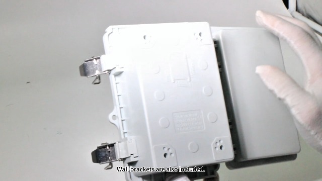AIRTAK Mini Grey Watertight Junction Box Hinged Cover with