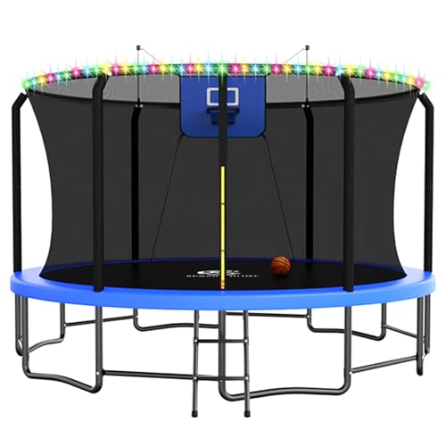 ACWARM HOME 16FT LED Trampoline