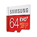 Samsung 64GB EVO Plus Class 10 Micro SDXC with Adapter 80mb/s (MB-MC64DA)