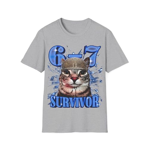 T-shirt chat survivor anti-ennui pour exprimer votre humour avec originalité