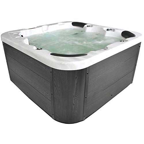 Eo-Spa Spa IN-102 bain à remous argent/gris 200 x 200